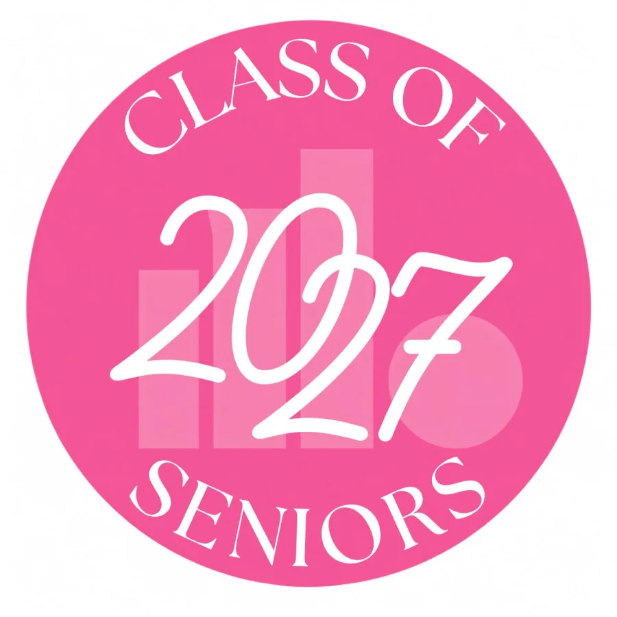 ستيكر Class of 2027 Seniors وردي